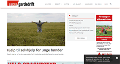 Desktop Screenshot of gardsdrift.no